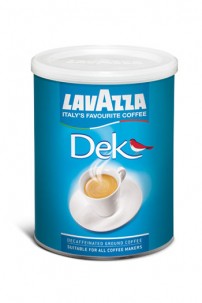 LAVAZZA DECAFFEINATED GROUND COFFEE 250GMS